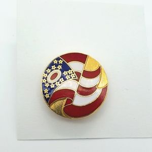 Ohio flag pin